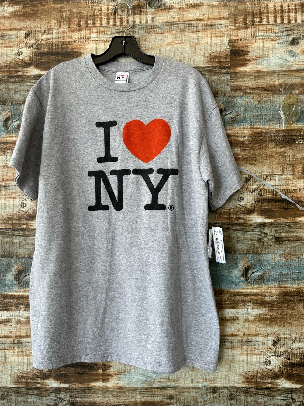 I ♥ NY Grey Logo Tee